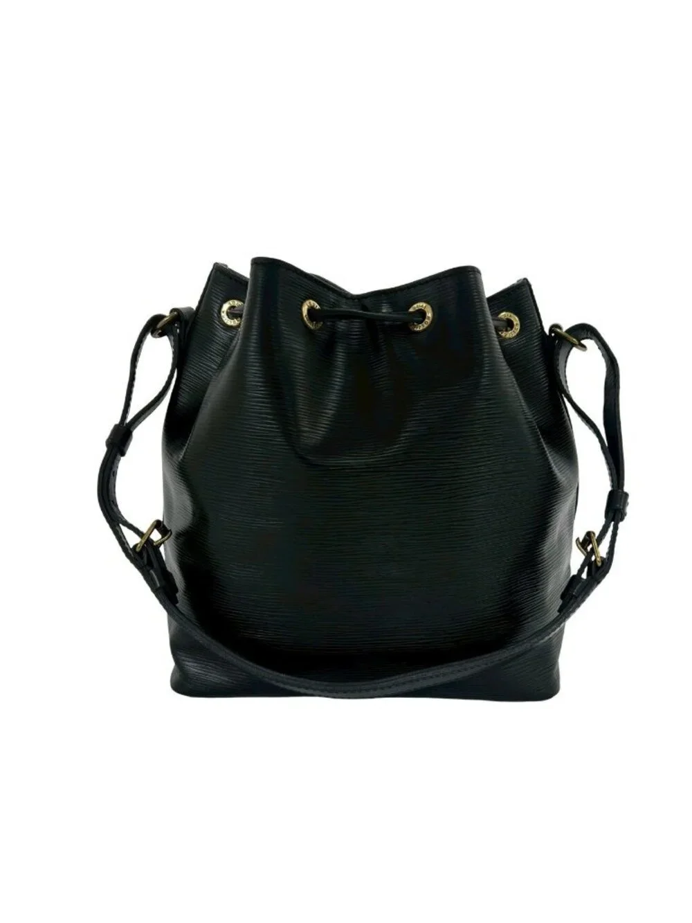 Louis Vuitton Vintage Petit Noe Epi Leather Shoulder Bag Pochette Black